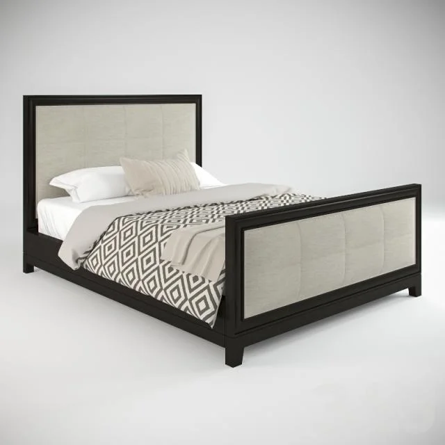 Baker 3422-05 Upholstered Bed (Queen)